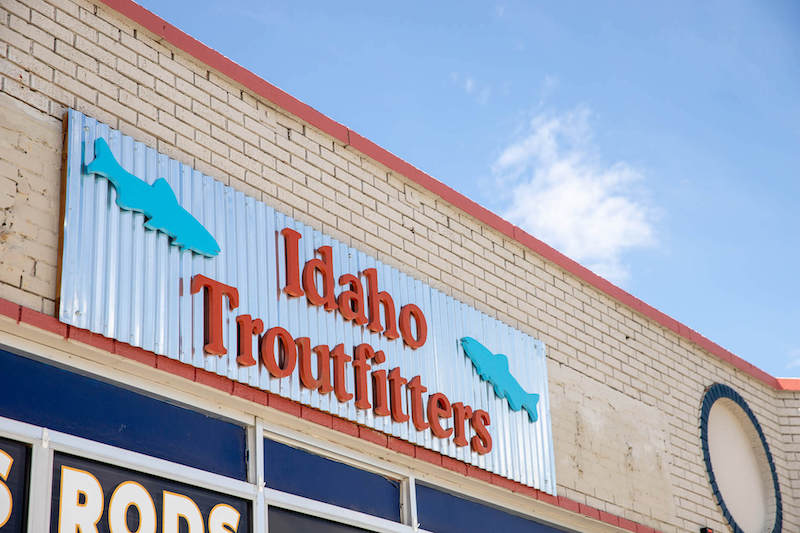 Exterior of Idaho Troutfitters